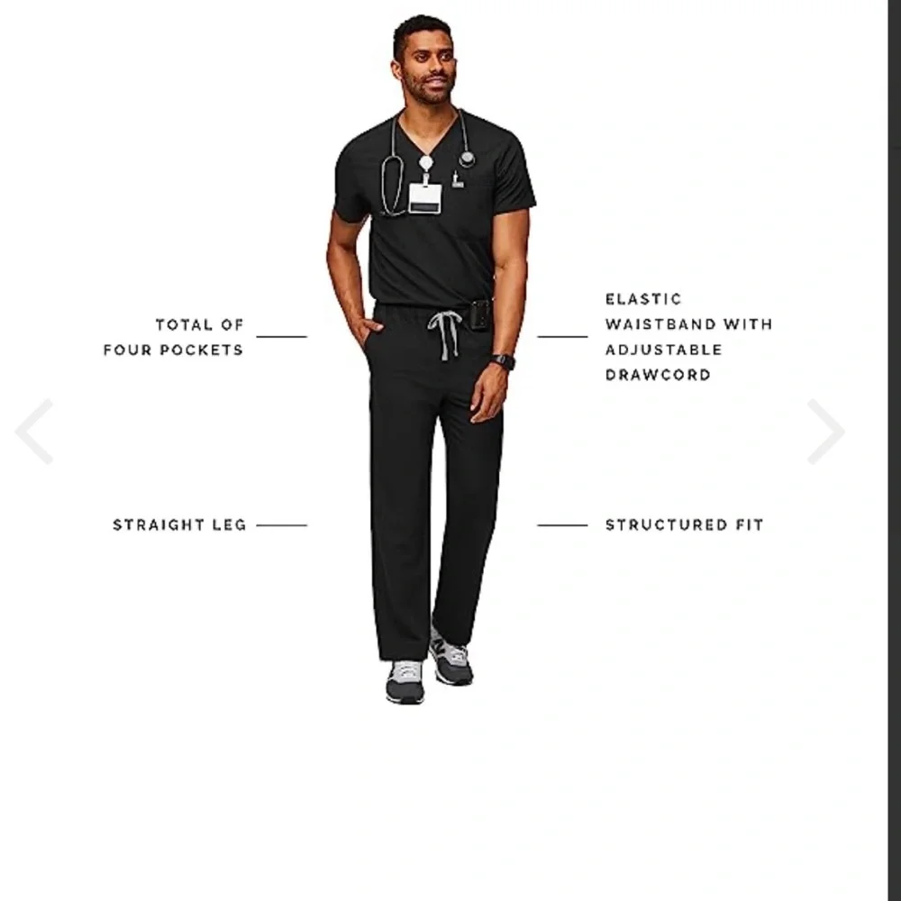 16. FIGS PISCO PANELED CLASSIC SCRUB PANT